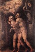 Pontormo, Jacopo The Expulsion from Earthly Paradise painting